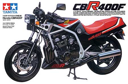タミヤ ホンダ CBR400F 1/12 オートバイシリーズ 035 プラモデル