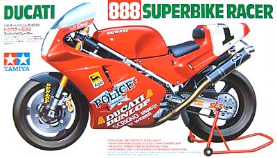 ドゥカティ 888 スーパーバイクレーサー プラモデル (タミヤ 1/12 オートバイシリーズ No.063) 商品画像