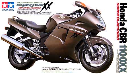 ホンダ CBR1100XX スーパーブラックバード プラモデル (タミヤ 1/12 オートバイシリーズ No.070) 商品画像