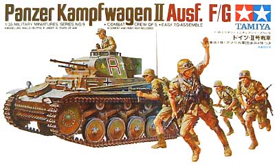 ドイツ 2号戦車 プラモデル (タミヤ 1/35 ミリタリーミニチュアシリーズ No.009) 商品画像