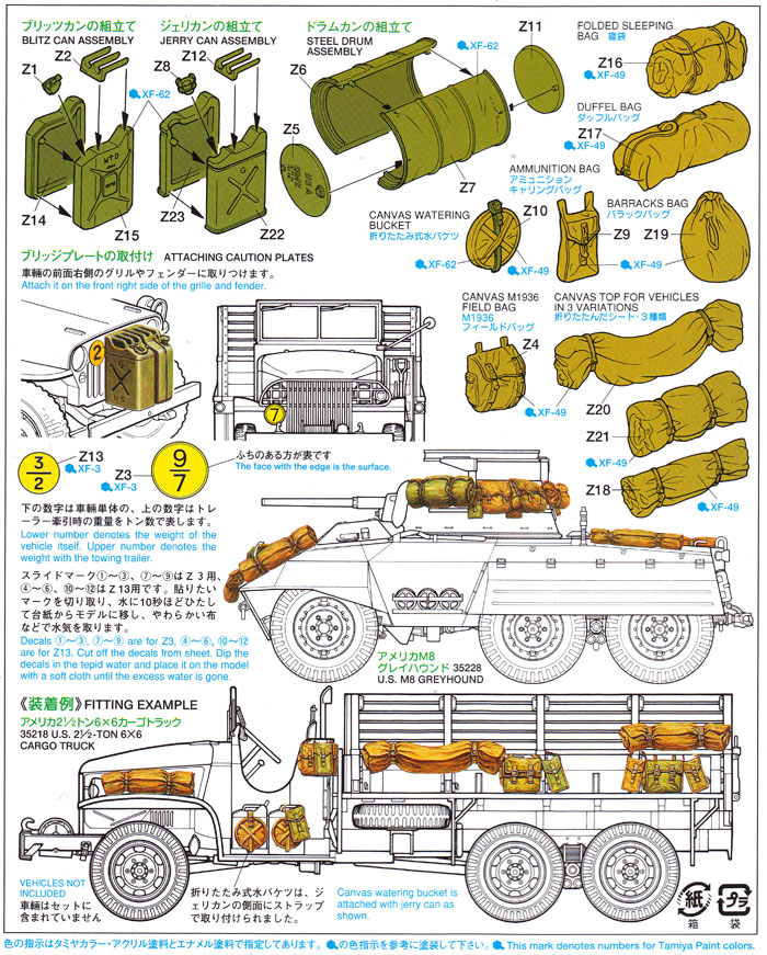 連合軍車両アクセサリーセット プラモデル (タミヤ 1/35 ミリタリーミニチュアシリーズ No.229) 商品画像_1