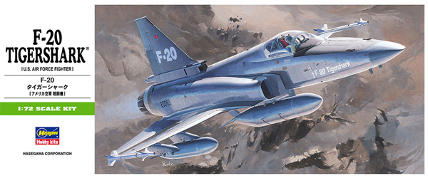 F-20 タイガーシャーク プラモデル (ハセガワ 1/72 飛行機 Bシリーズ No.B003) 商品画像