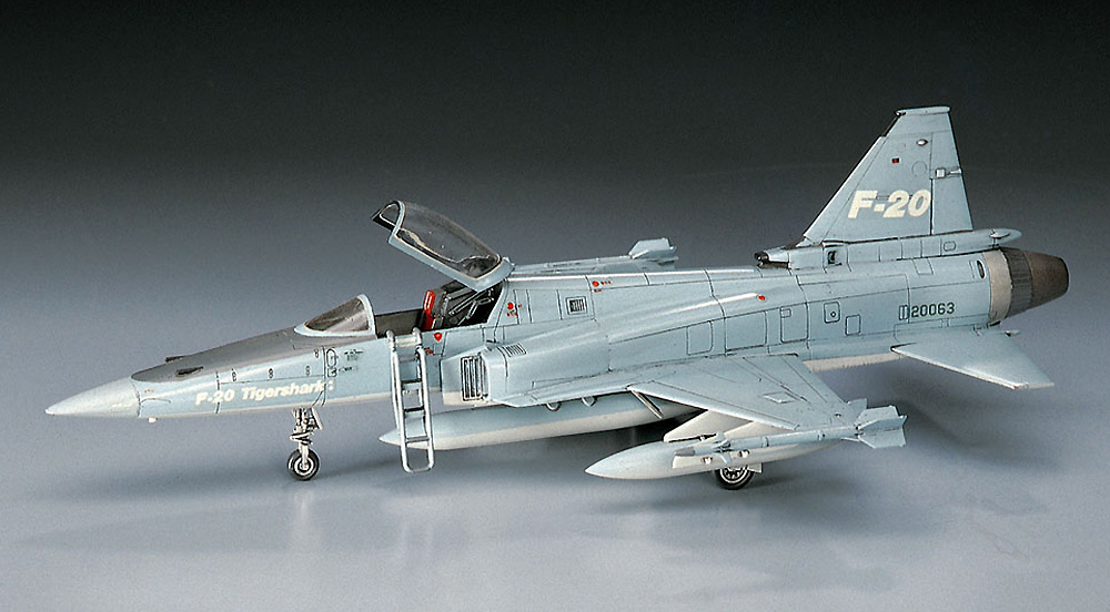 F-20 タイガーシャーク プラモデル (ハセガワ 1/72 飛行機 Bシリーズ No.B003) 商品画像_2