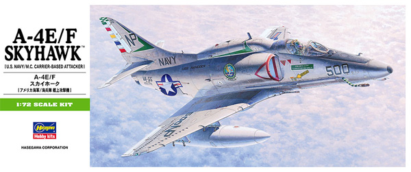 A-4E/F スカイホーク プラモデル (ハセガワ 1/72 飛行機 Bシリーズ No.B009) 商品画像