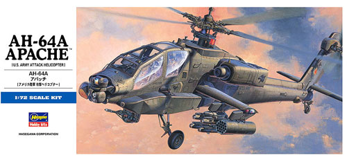 AH-60A アパッチ プラモデル (ハセガワ 1/72 飛行機 Dシリーズ No.D006) 商品画像