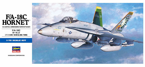 F/A-18C ホーネット プラモデル (ハセガワ 1/72 飛行機 Dシリーズ No.D008) 商品画像