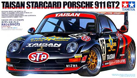 タイサン スターカード ポルシェ 911 GT2 プラモデル (タミヤ 1/24 スポーツカーシリーズ No.175) 商品画像