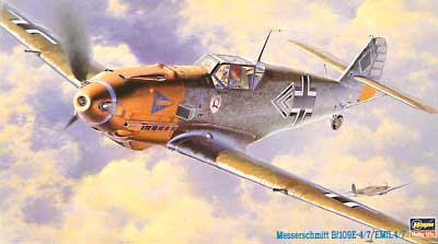 メッサーシュミット Bf109E-4/7 エミール4/7 プラモデル (ハセガワ 1/48 飛行機 JTシリーズ No.JT009) 商品画像