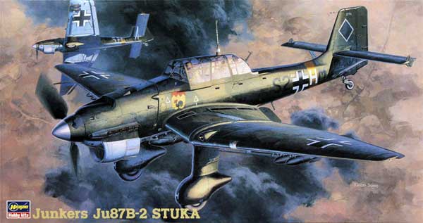 ユンカース Ju87B-2 スツーカ プラモデル (ハセガワ 1/48 飛行機 JTシリーズ No.JT013) 商品画像