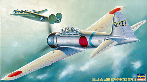 三菱 零式艦上戦闘機 32型 プラモデル (ハセガワ 1/48 飛行機 JTシリーズ No.JT018) 商品画像