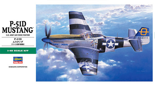 P-51D ムスタング プラモデル (ハセガワ 1/48 飛行機 JTシリーズ No.JT030) 商品画像