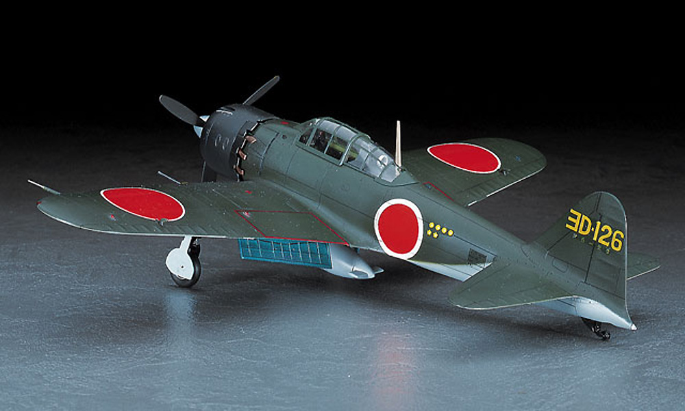 三菱 A6M5 零式艦上戦闘機 52型/52型甲 プラモデル (ハセガワ 1/48 飛行機 JTシリーズ No.JT070) 商品画像_2