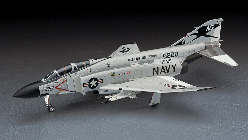 F-4J ファントム 2 ショータイム100 (ワンピースキャノピー入） プラモデル (ハセガワ 1/48 飛行機 PTシリーズ No.PT006) 商品画像_2