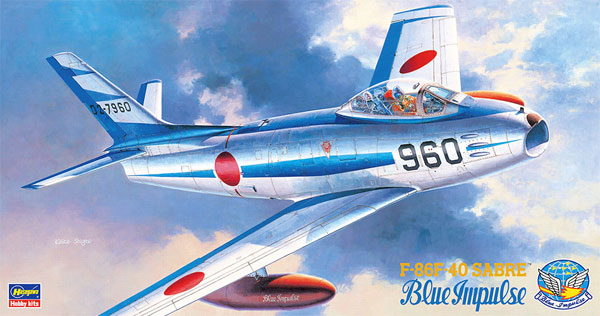 F-86F-40 セイバー ブルーインパルス プラモデル (ハセガワ 1/48 飛行機 PTシリーズ No.PT015) 商品画像