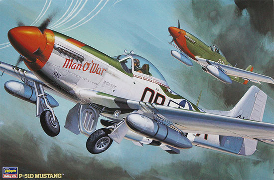 P-51D ムスタング プラモデル (ハセガワ 1/32 飛行機 Stシリーズ No.ST005) 商品画像