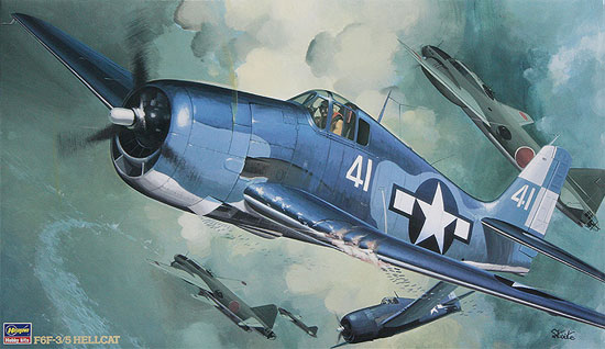 F6F-3/5 ヘルキャット プラモデル (ハセガワ 1/32 飛行機 Stシリーズ No.ST007) 商品画像