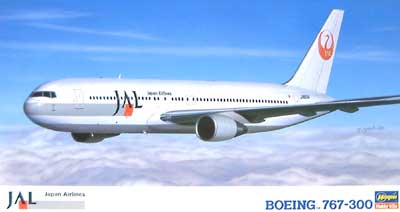 日本航空 ボーイング 767 ダッシュ300 プラモデル (ハセガワ 1/200 LL200 ラブライナーシリーズ （LT帯） No.LT006) 商品画像