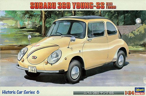 スバル 360 ヤング SS K111 (1968年） プラモデル (ハセガワ 1/24 自動車 HCシリーズ No.HC006) 商品画像