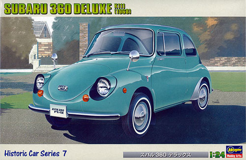 スバル 360 デラックス K111 (1968年） プラモデル (ハセガワ 1/24 自動車 HCシリーズ No.HC007) 商品画像