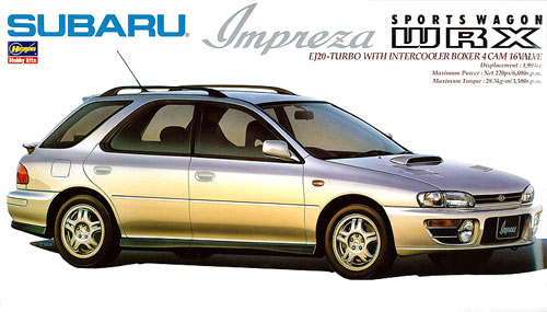 スバル インプレッサ スポーツワゴン WRX プラモデル (ハセガワ 1/24 自動車 CDシリーズ No.CD015) 商品画像