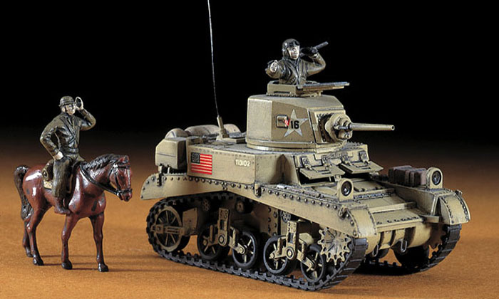 M3 スチュア－ト Mk.1 軽戦車 プラモデル (ハセガワ 1/72 ミニボックスシリーズ No.MT003) 商品画像_3