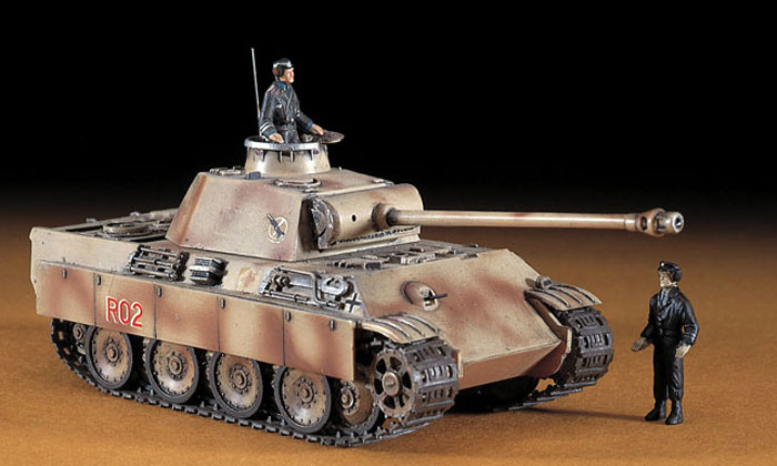 5号戦車 パンサーG型 (Pz.Kpfw.5 ausf.G） プラモデル (ハセガワ 1/72 ミニボックスシリーズ No.MT009) 商品画像_3