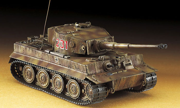 6号戦車 タイガー1 後期タイプ プラモデル (ハセガワ 1/72 ミニボックスシリーズ No.MT036) 商品画像_3