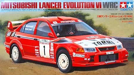 三菱 ランサーエボリューション 6 WRC プラモデル (タミヤ 1/24 スポーツカーシリーズ No.220) 商品画像