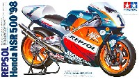 タミヤ 1/12 オートバイシリーズ レプソル ホンダ NSR500 '98