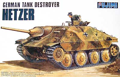 ドイツ陸軍駆逐戦車　ヘッツアー プラモデル (フジミ 1/76 ナナロクシリーズ No.003) 商品画像
