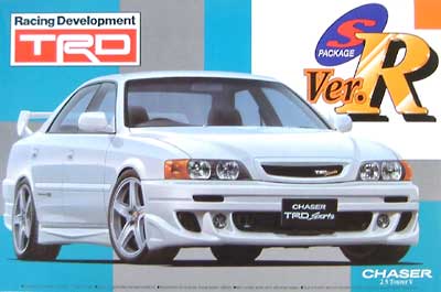 JZS100 チェイサー TRDスポーツ プラモデル (アオシマ 1/24 Sパッケージ・バージョンR No.旧063) 商品画像