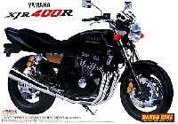 アオシマ 1/12 ネイキッドバイク ヤマハ XJR400R (ブラック）