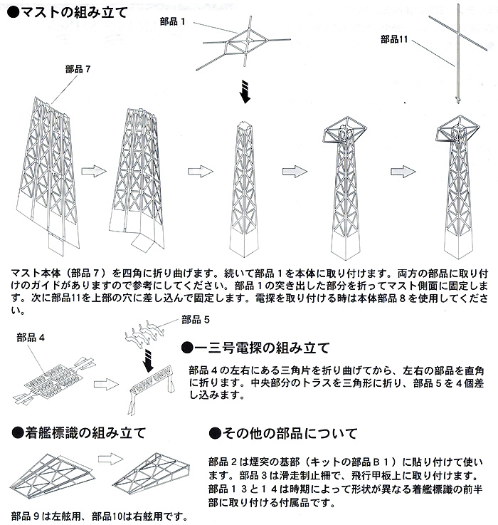 空母 祥鳳・瑞鳳 デティールアップパーツ B エッチング (ハセガワ ウォーターライン ディテールアップパーツ No.3S-015) 商品画像_2