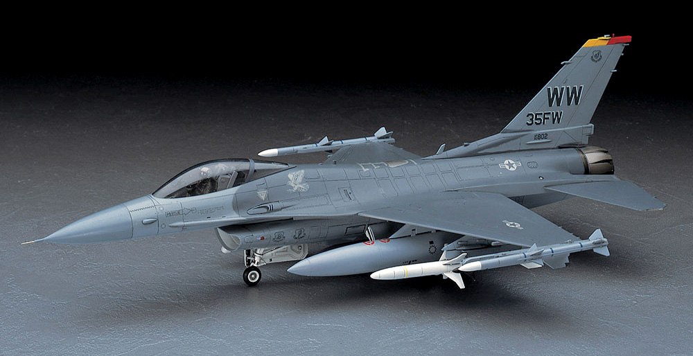 Ｆ-16CJ ファイティングファルコン 三沢ジャパン プラモデル (ハセガワ 1/48 飛行機 PTシリーズ No.PT032) 商品画像_2