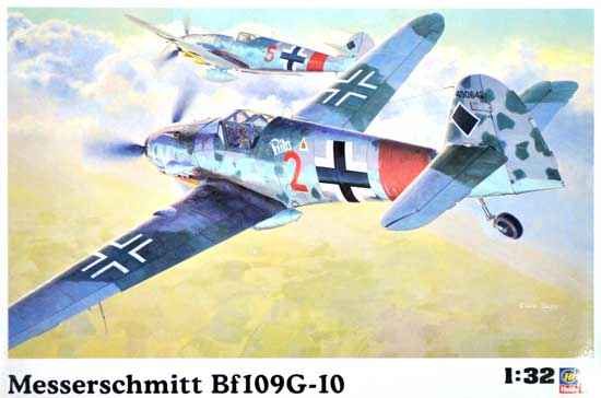 メッサーシュミット Bf109G-10 プラモデル (ハセガワ 1/32 飛行機 Stシリーズ No.ST022) 商品画像