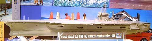 アメリカ海軍 空母 CVN-68 ニミッツ プラモデル (トランペッター 1/350 艦船シリーズ No.05605) 商品画像_3