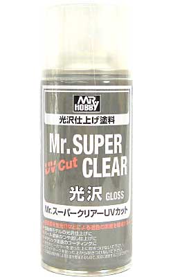 Mr.スーパークリアー UVカット (光沢） 塗料 (GSIクレオス Mr.スーパークリアー No.B-520) 商品画像