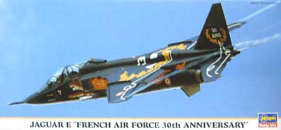 ジャギュア E フランス空軍30周年記念塗装 プラモデル (ハセガワ 1/72 飛行機 限定生産 No.00711) 商品画像