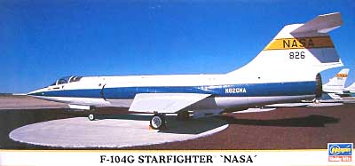 F-104G スターファイター NASA プラモデル (ハセガワ 1/72 飛行機 限定生産 No.00724) 商品画像