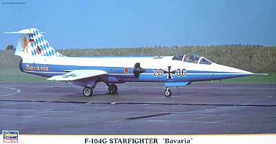 F-104G スターファイター バヴァリア プラモデル (ハセガワ 1/48 飛行機 限定生産 No.09560) 商品画像