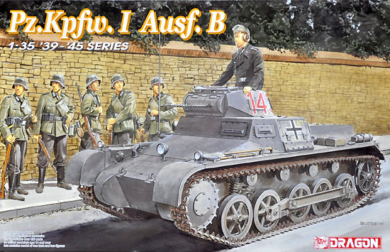 Pz.Kpfw.1 Ausf.B　1号戦車 B型 プラモデル (ドラゴン 1/35 