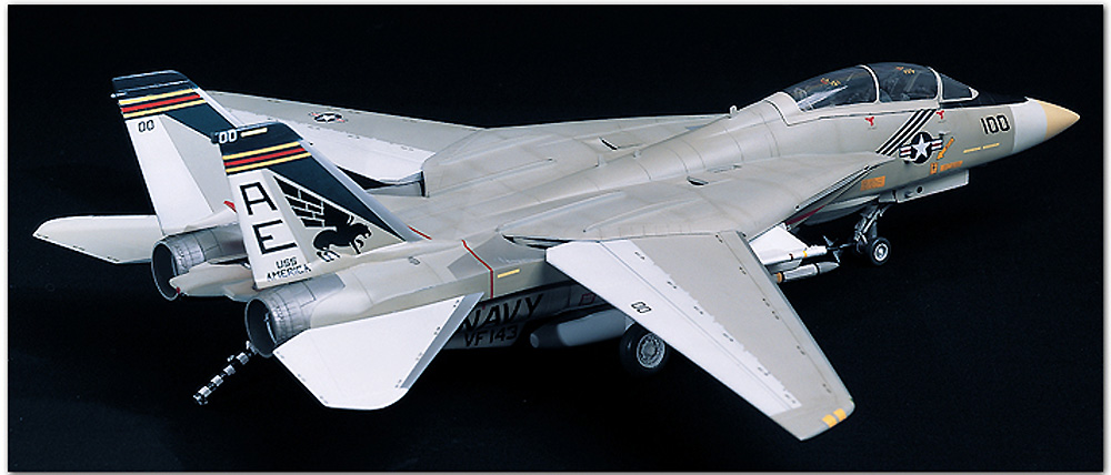 U.S. NAVY FIGHTER F-14A トムキャット プラモデル (アカデミー 1/48 Aircrafts No.12253) 商品画像_2