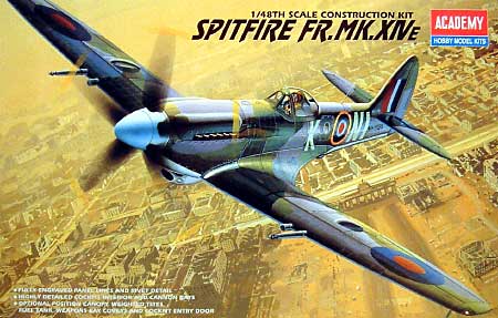 スピットファイア FR. Mk.14E プラモデル (アカデミー 1/48 Aircrafts No.2161) 商品画像