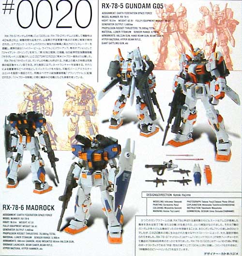 RX-78-6 マドロック 〔RX-78-5 ガンダム5号機〕 フィギュア (バンダイ Gundam Fix Figuration （ガンダムフィックスフィギュレーション） No.0020) 商品画像_2