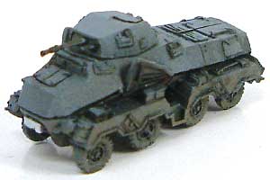 Sd.Kfz.231 8輪重装甲偵察車 レジン (紙でコロコロ 1/144 ミニミニタリーフィギュア No.030) 商品画像_2