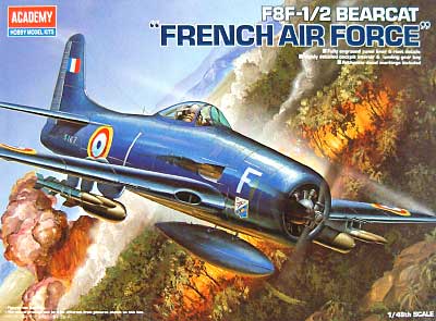 F8F-1/2 ベアーキャット フランス空軍 プラモデル (アカデミー 1/48 Scale Aircrafts No.12201) 商品画像