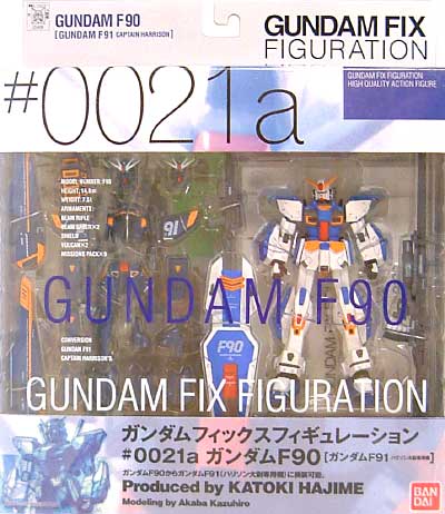 ガンダム F90 フィギュア (バンダイ Gundam Fix Figuration （ガンダムフィックスフィギュレーション） No.0021a) 商品画像