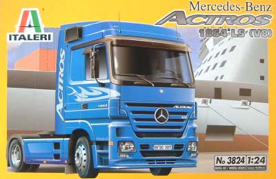 メルセデス ベンツ アクトロス 1854LS (V8） プラモデル (イタレリ 1/24　トラックシリーズ No.3824) 商品画像