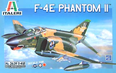 マクダネル ダグラス F-4E/EJ ファントム 2 プラモデル (イタレリ 1/48 飛行機シリーズ No.2639) 商品画像