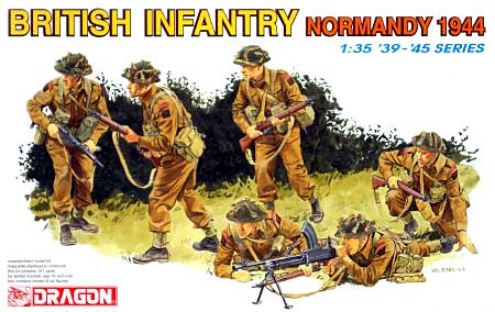 イギリス歩兵 (ノルマンディ 1944） (プラモデル)